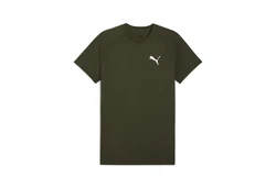 PUMA T-Shirt EVOSTRIPE Dunkelgrün/Grün