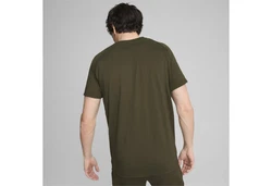 PUMA T-Shirt EVOSTRIPE Dunkelgrün/Grün