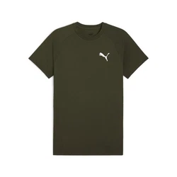PUMA T-Shirt EVOSTRIPE Dunkelgrün/Grün