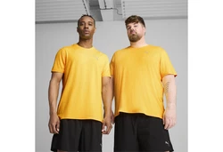 PUMA Laufshirt RUN CLOUDSPUN Herren Gelb