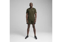 PUMA Laufshirt RUN CLOUDSPUN Herren Dunkelgrün/Grün