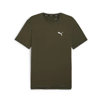 PUMA Laufshirt RUN CLOUDSPUN Herren Dunkelgrün/Grün