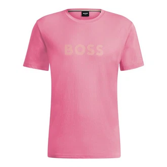 BOSS T-Shirt RN mit Markenprint