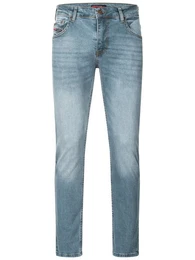 Regular-fit-Jeans Herren Jeans Stretch Blau LL-4001