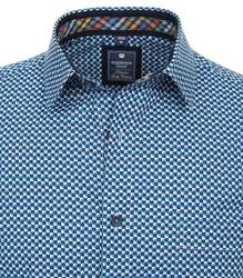 Redmond Kurzarmhemd (241065999) BLAU