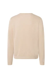 MAERZ Muenchen Wollpullover Rundhals 1/1 Arm Khaki/Beige/Braun