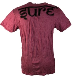 Guru-Shop Sure Herren T-Shirt Ganesh bordeaux