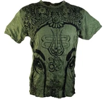 Guru-Shop Sure Herren T-Shirt Ganesh olive