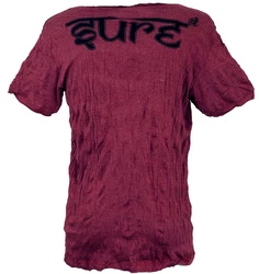 Guru-Shop T-Shirt Sure Herren T-Shirt Ganesh bordeaux