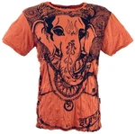 Guru-Shop T-Shirt Sure Herren T-Shirt Ganesh rostorange