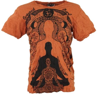 Guru-Shop T-Shirt Sure Herren T-Shirt Meditation Buddha Guru-Shop T-Shirt Sure Herren T-Shirt Meditation Buddha