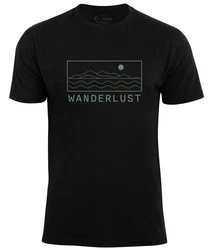 Cotton Prime T-Shirt Wanderlust Schwarz/Grün/Dunkelgrün/Braun