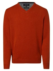 Andrew James Strickpullover Orange/Rot