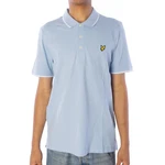 Lyle & Scott Poloshirt Tipped Blau/Hellblau