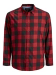 Jack & Jones Langarmhemd JJEGINGHAM Karo