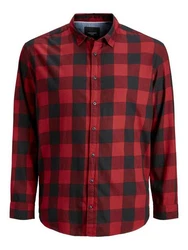 Jack & Jones Langarmhemd JJEGINGHAM Karo