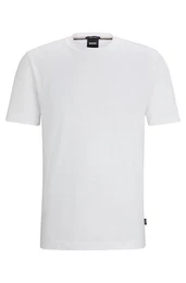 Kurzarmshirt T-Shirt mit Gummiertem Logo - Regular Fit