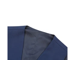 Allthemen Anzugweste Slim Fit mit V Ausschnitt Business 