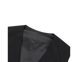 Allthemen Anzugweste Slim Fit mit V Ausschnitt Business 