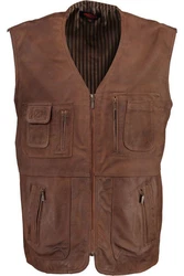 Maddox Weste Braun/Dunkelbraun/Beige