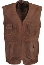 Maddox Weste Braun/Dunkelbraun/Beige