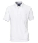 Redmond Poloshirt NOS Polo Pique Shirt weiß