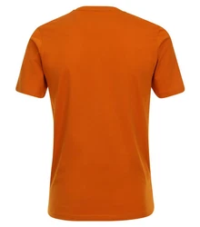 Redmond T-Shirt Round Neck mit Print orange (1 210)