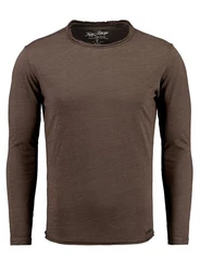 Key Largo Shirt 'CHEESE' Khaki/Dunkelbraun/Braun/Schwarz