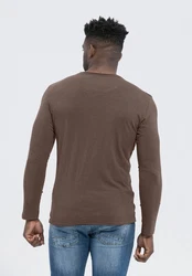Key Largo Shirt 'CHEESE' Khaki/Dunkelbraun/Braun/Schwarz