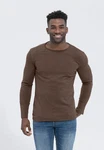 Key Largo Shirt 'CHEESE' Khaki/Dunkelbraun/Braun/Schwarz