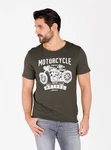 Key Largo T-Shirt MT OREGON TRAIL Dunkelgrün/Khaki/Grün