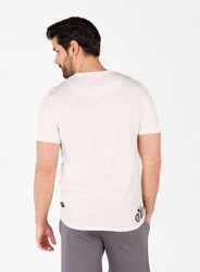 Key Largo T-Shirt MT OREGON TRAIL Beige/Creme/Weiß/Grau