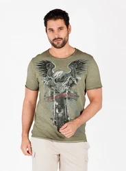 Key Largo T-Shirt MT SUNSET HILLS Dunkelgrün/Grün