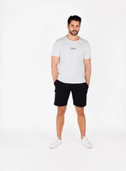 Key Largo T-Shirt MT NO NAME Grau/Weiß/Silber