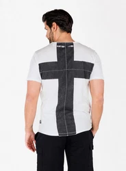 Key Largo T-Shirt MT NO NAME Grau/Weiß/Silber