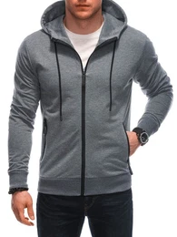 Kapuzenpullover Kapuzensweatshirt mit Reiverschluss