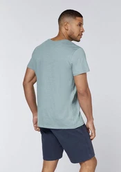 Chiemsee Print-Shirt T-Shirt mit Label-Symbol (1) Blau/Hellblau/Grau/Türkis/Grün