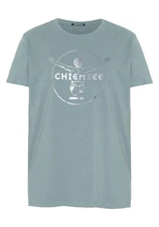 Chiemsee Print-Shirt T-Shirt mit Label-Symbol (1) Blau/Hellblau/Grau/Türkis/Grün