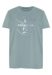 Chiemsee Print-Shirt T-Shirt mit Label-Symbol (1) Blau/Hellblau/Grau/Türkis/Grün