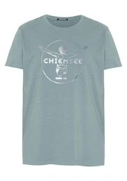 Print-Shirt T-Shirt mit gedrucktem Label-Symbol 1