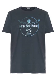 Print-Shirt T-Shirt mit gedrucktem Label-Symbol 1