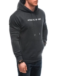 Edoti Kapuzenpullover Sweatshirt Dunkelgrau/Hellblau/Dunkelblau/Schwarz/Grau