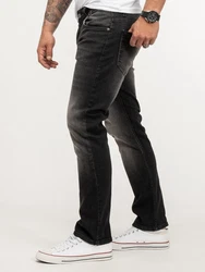Lorenzo Loren Regular-fit Jeans LL-4005 Schwarz (LL-4005)