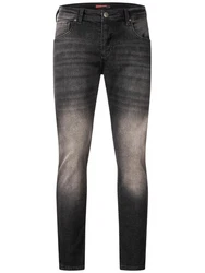 Lorenzo Loren Regular-fit Jeans LL-4005 Schwarz (LL-4005)