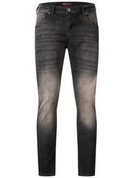 Regular-fit-Jeans Herren Jeans Stretch Schwarz LL-4005