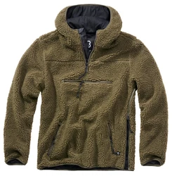Brandit Teddyfleece Pullover Worker oliv