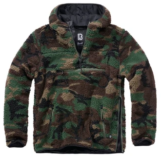 Brandit Teddyfleece Pullover Worker woodland