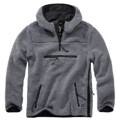 Brandit Teddyfleece Pullover Worker anthrazit