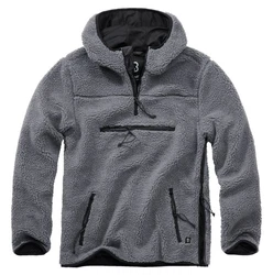 Brandit Teddyfleece Pullover Worker anthrazit