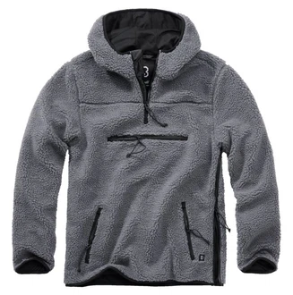 Brandit Teddyfleece Pullover Worker anthrazit